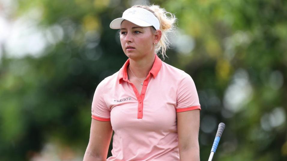 Golfer Emily Kristine Pedersen